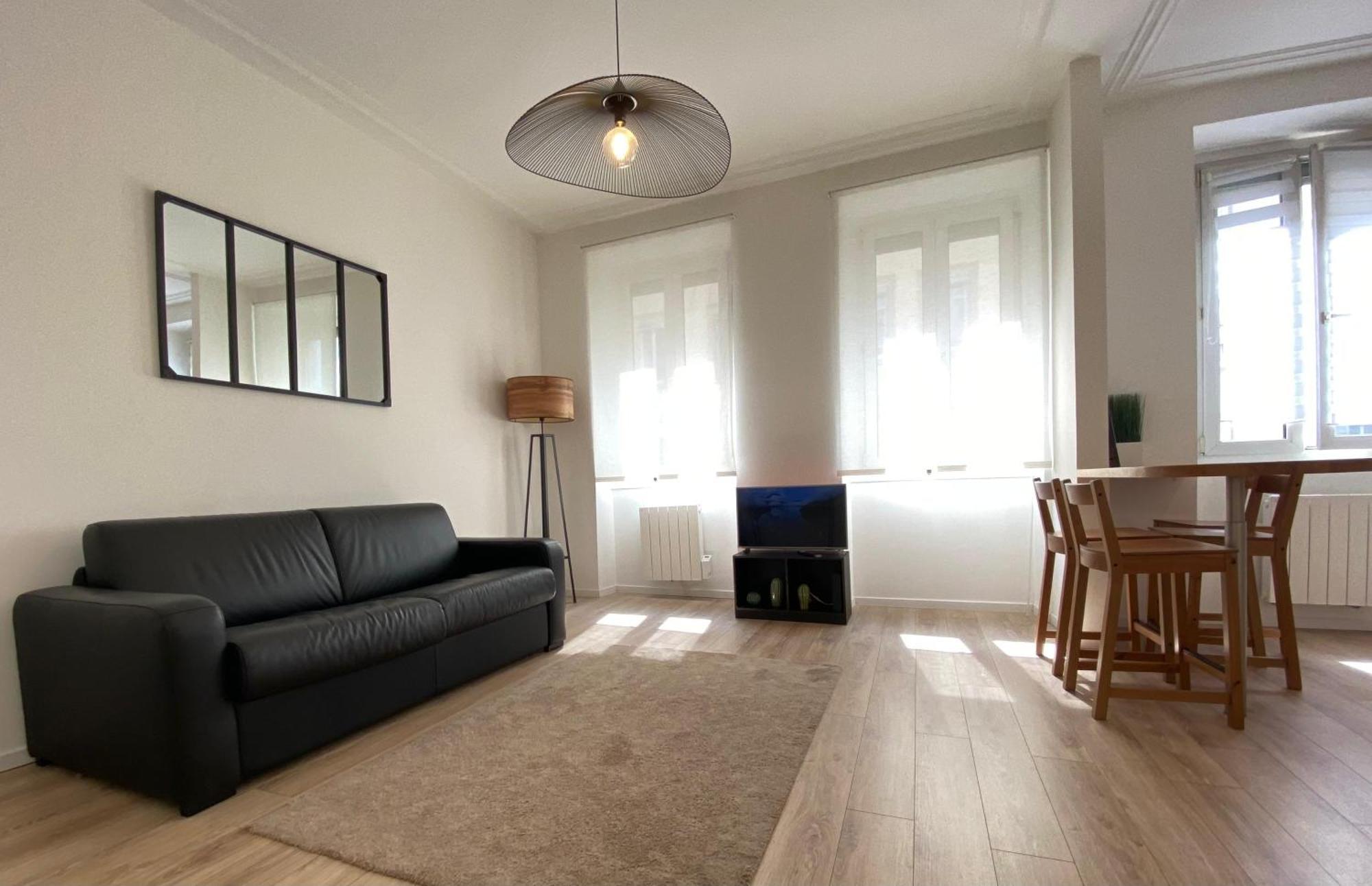 Cosy 48m Centre Et Gare A Pied Proche Musee D Art Moderne Wifi 4 Personnes Apartment