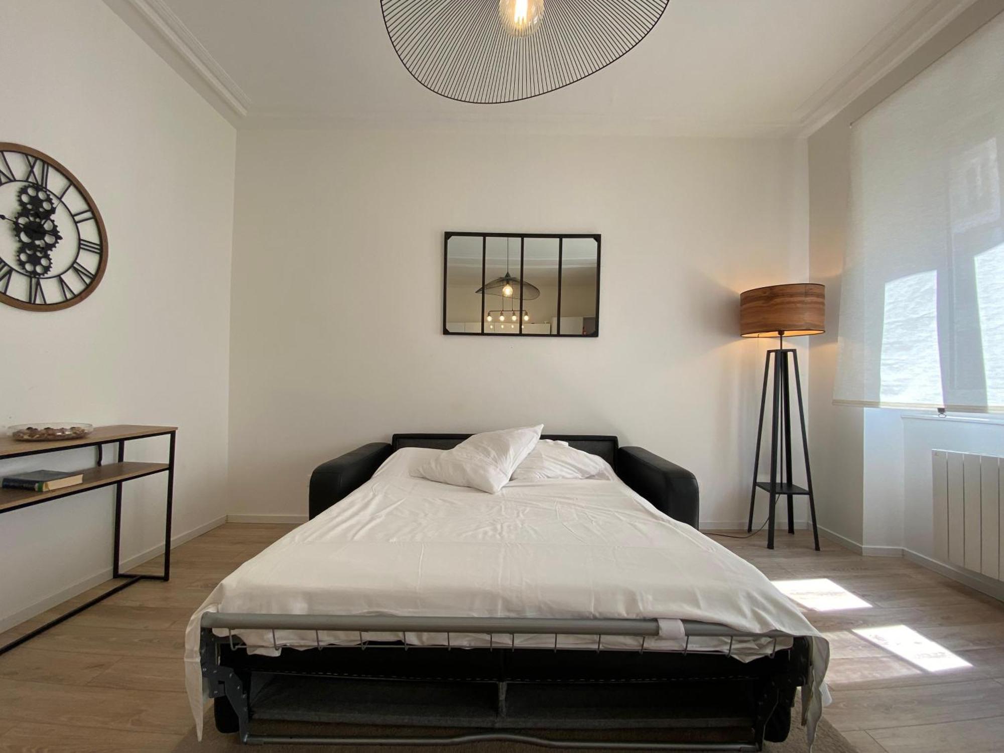 Cosy 48m Centre Et Gare A Pied Proche Musee D Art Moderne Wifi 4 Personnes Apartment